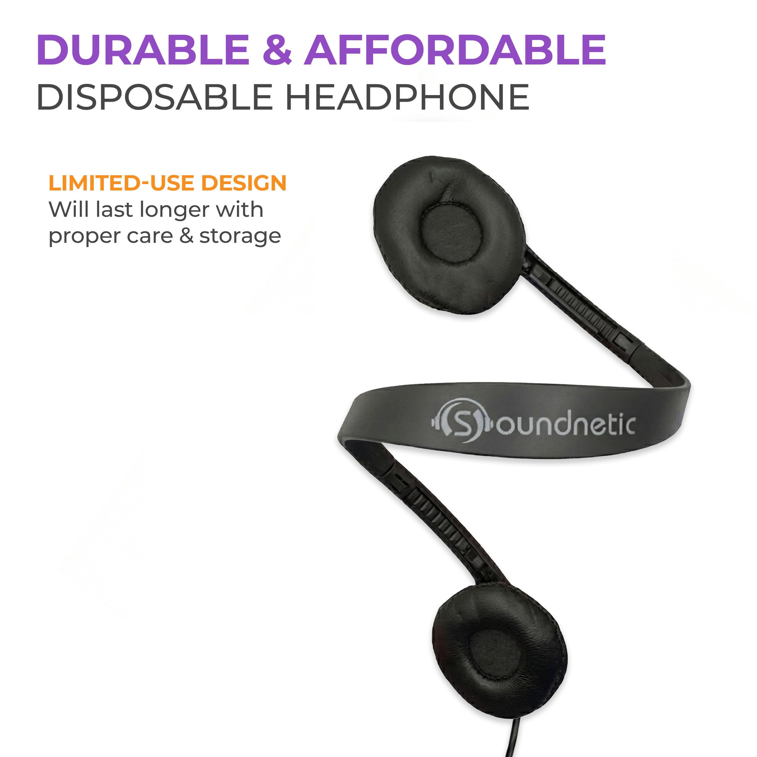 にの Amazon.com: Soundnetic SNCCV Bulk Classroom Headphones 25 Pack